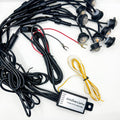 Dynamic Amber Sequential LED Valance Lights Kit for Trucks & Cars