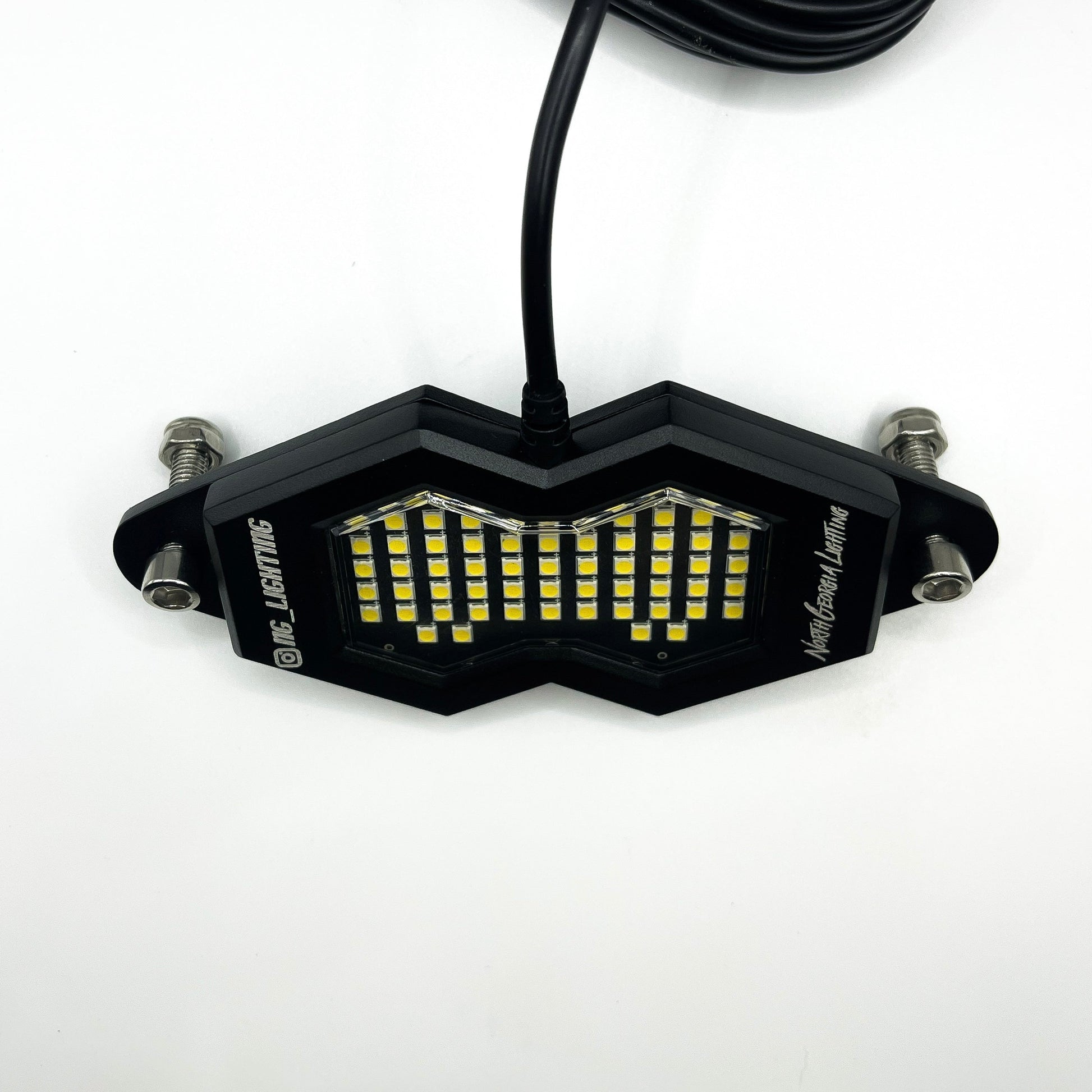 Ultra-Bright 63 LED Pure White Rock Lights for Off-Road Adventures