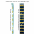 Dynamic Sequential Switchback LED Wheel Lights Kit for Enhanced Car Style