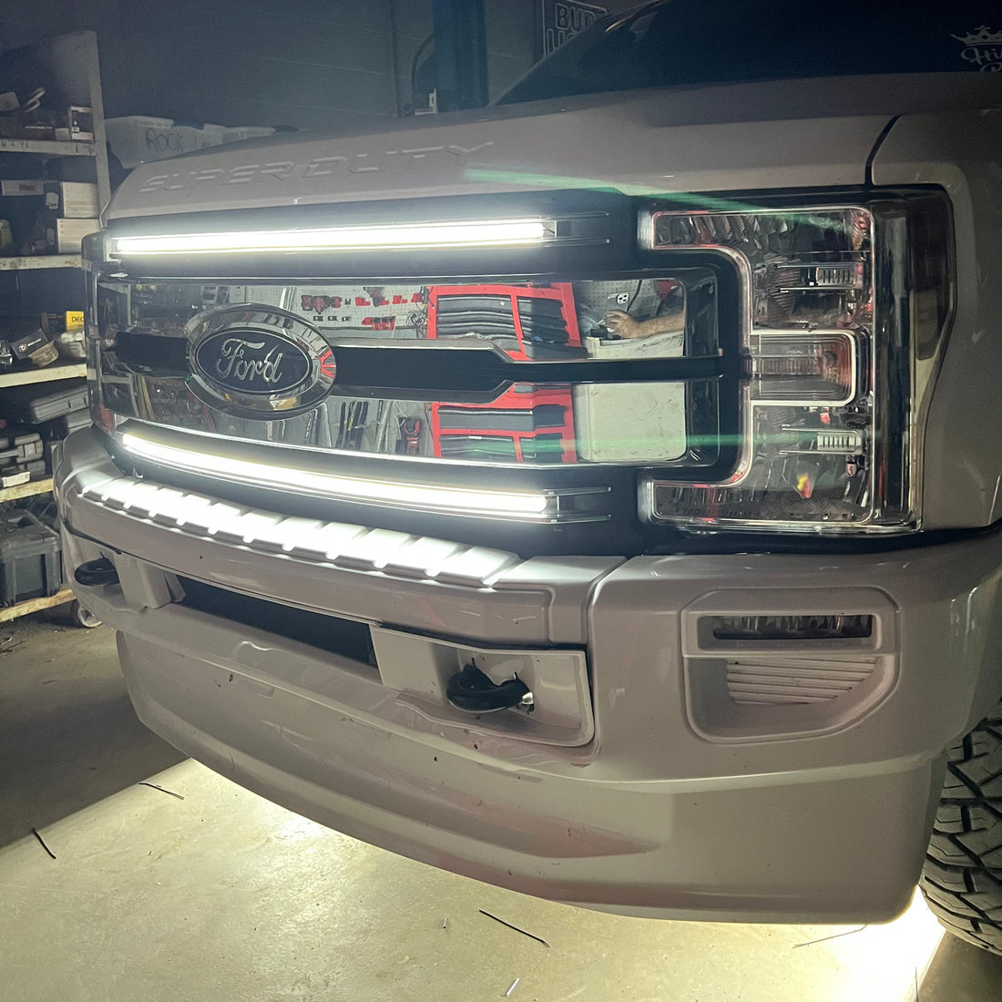 Dynamic Full Metal Sequential Switchback Grill Bars for 2017-2019 Ford F-Series