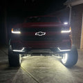 Dynamic LED Switchback Bumper Light Strips for 2016-2022 Chevy 1500 Truck