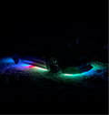 Dynamic Car LED Underglow: 360° Flowing Colors & Pure White Mode