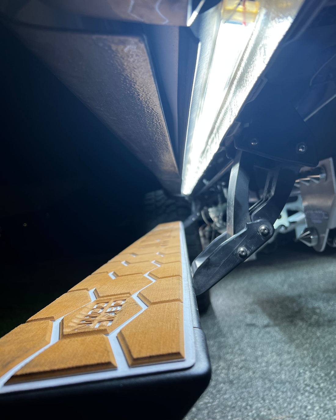 Bright LED Step Lights Kit for Ford Trucks - Enhanced Door Illumination