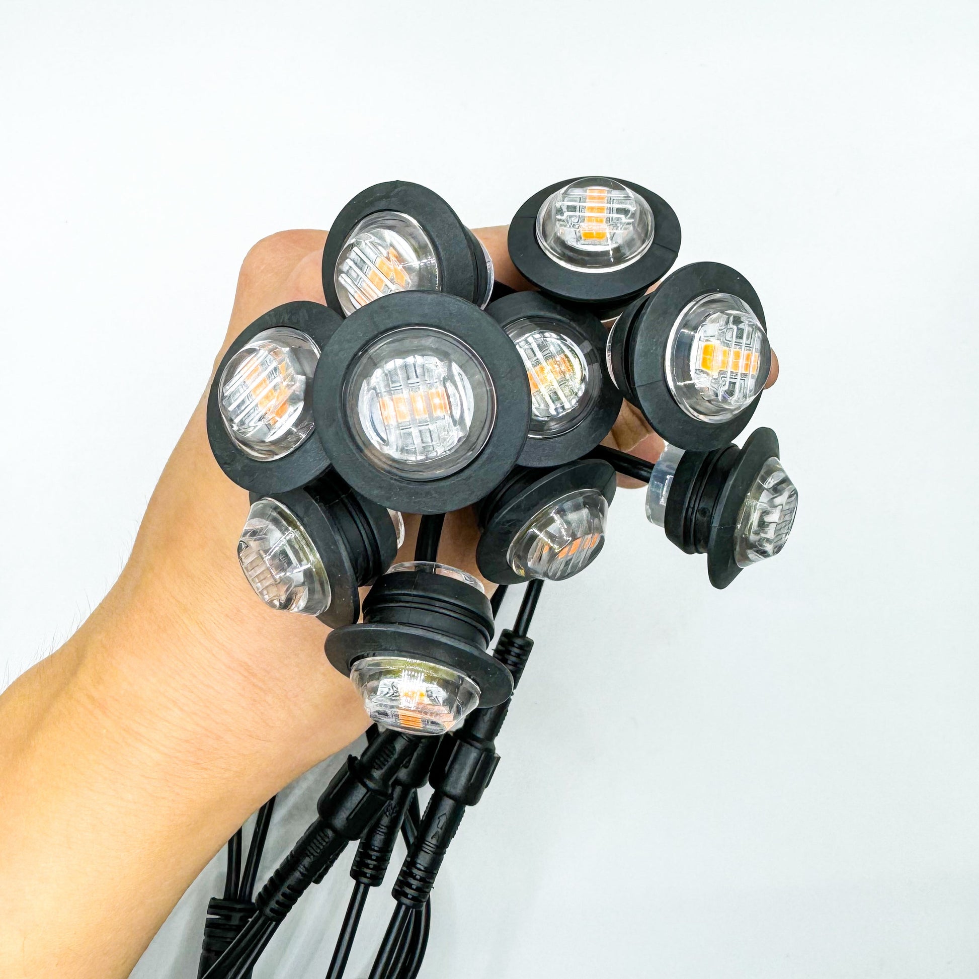 Dynamic Amber Sequential LED Valance Lights Kit for Trucks & Cars