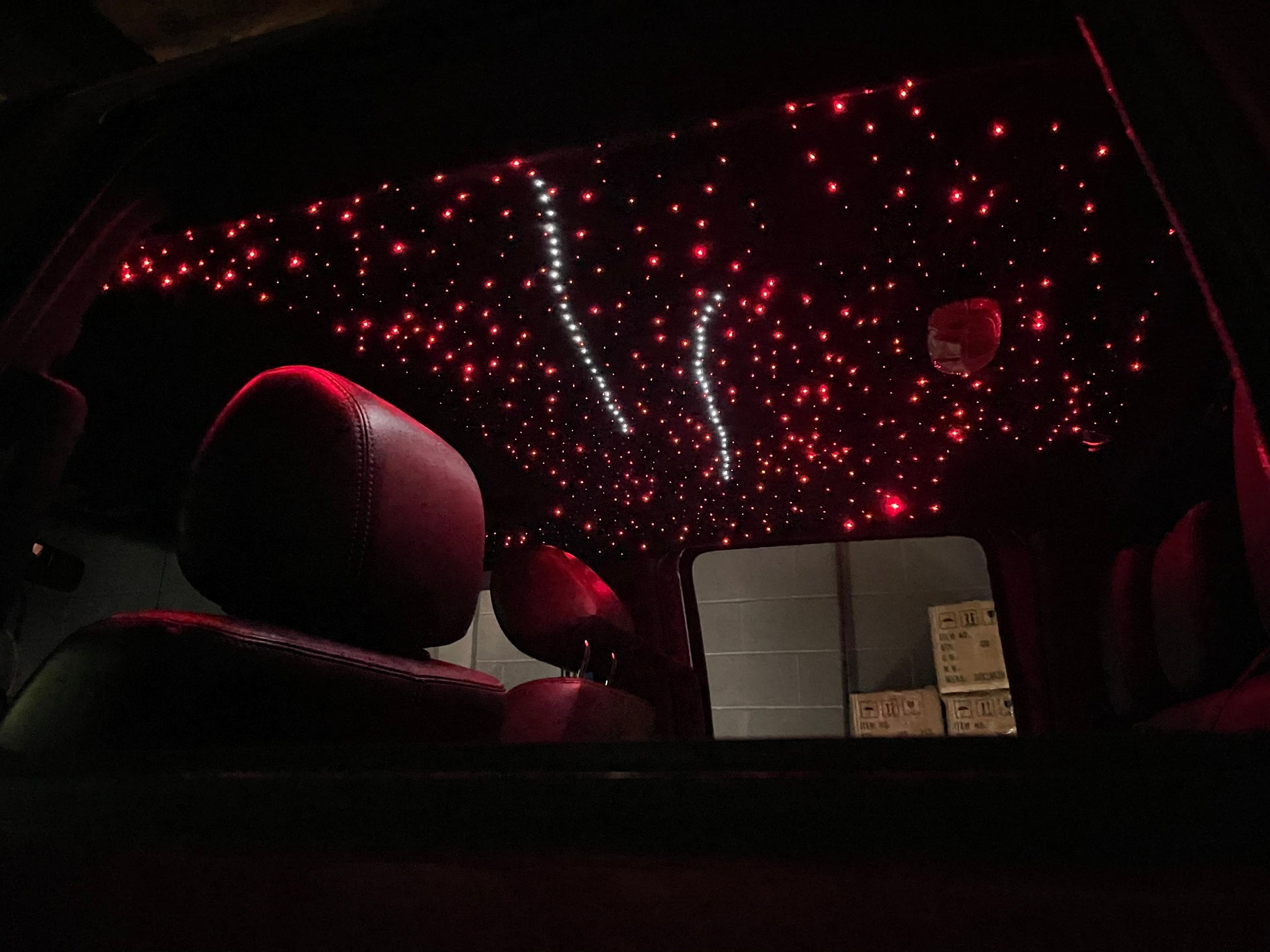 Premium Customizable Starlight Headliner Kit: Bluetooth App Control, Twinkle Effect, Truck Interior
