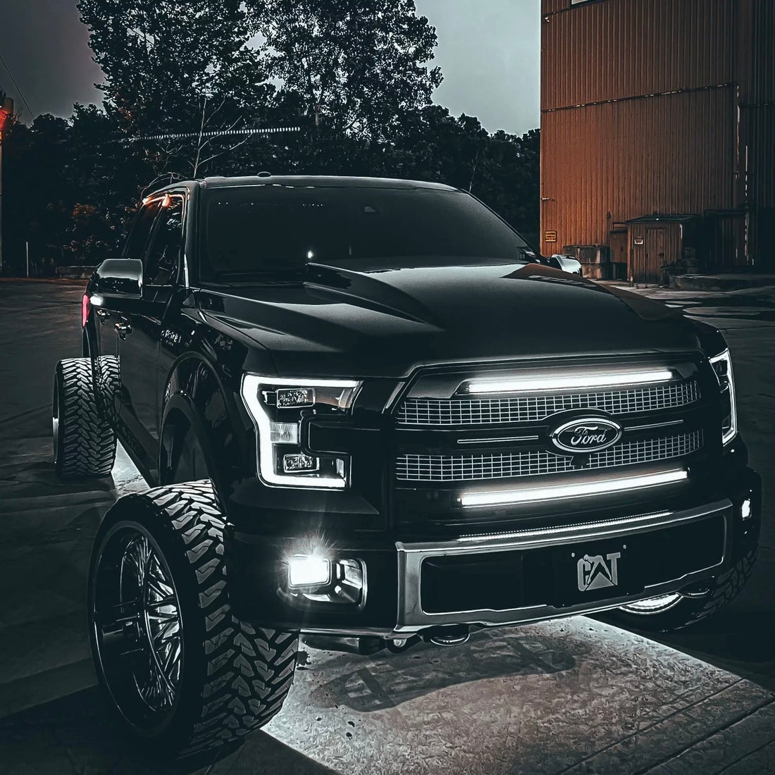 F150 Platinum Sequential Switchback LED Grill Strips 2015-2017 – DRL Turn Signal