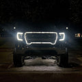 GMC 1500 2500 Sequential Switchback Grill Lights with Pure White Startup