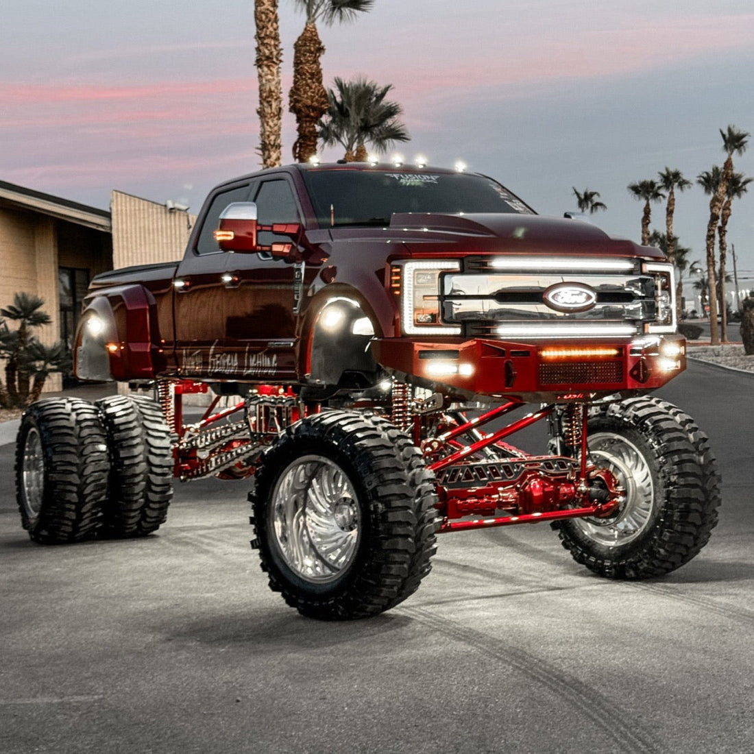 2017-2019 F250 F350 Full Metal Sequential Switchback LED Grill Bar Upgrade Kit