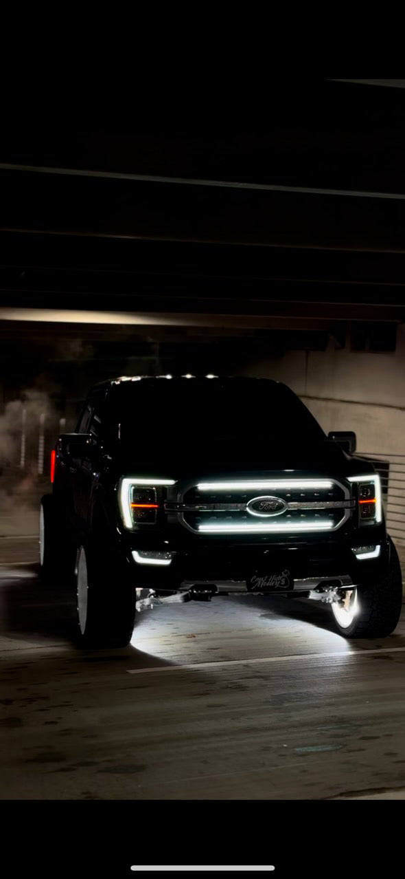 2021-2024 F150 Platinum Sequential Switchback DRL LED Grill Bars Upgrade