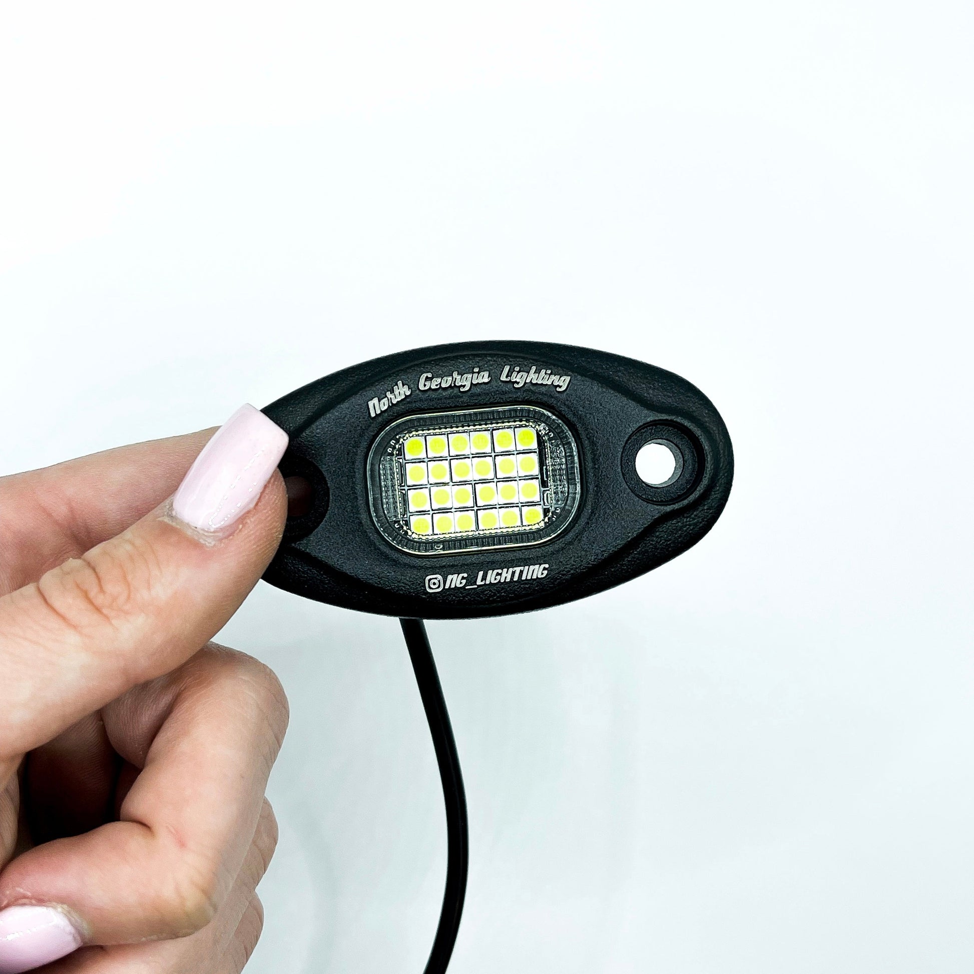 Ultra-Bright 24 LED Pure White Off-Road Rock Lights Kit