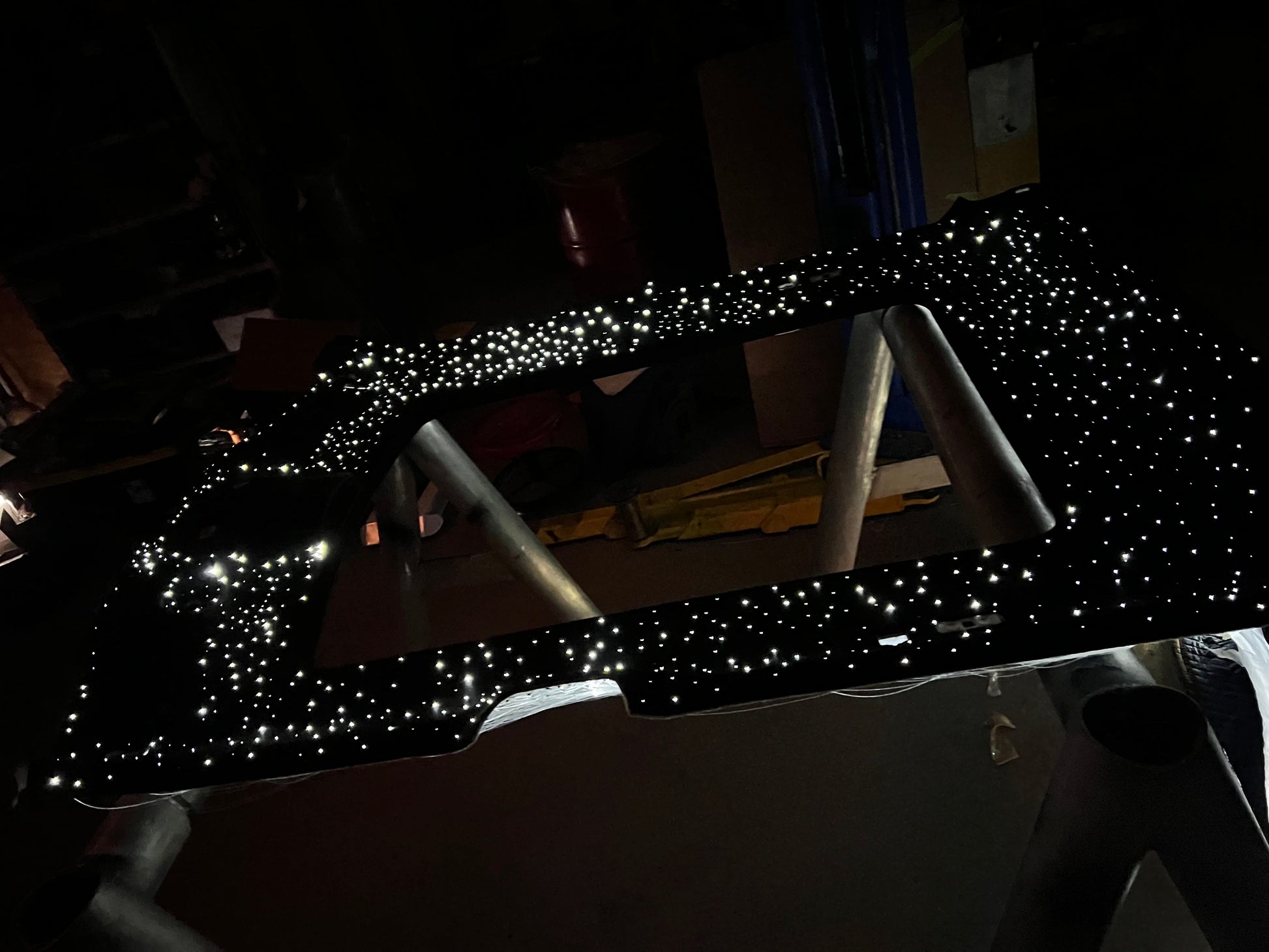 Premium Customizable Starlight Headliner Kit: Bluetooth App Control, Twinkle Effect, Truck Interior