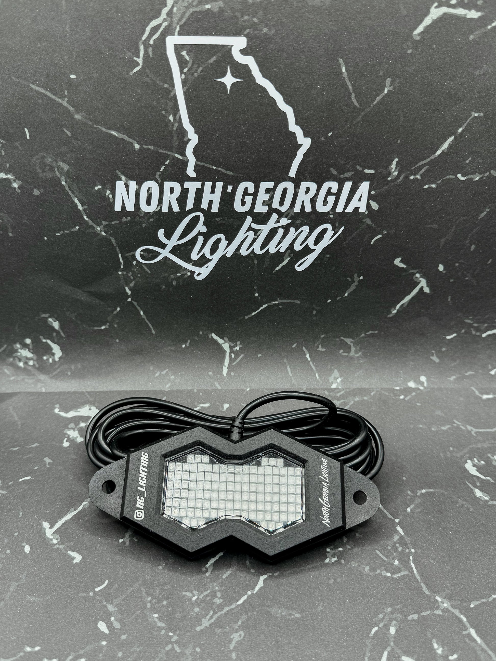 Powerful 120 UV LED Off-Road Rock Lights: Durable Magnetic Underglow Kit