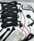 Dynamic Car LED Underglow: 360° Flowing Colors & Pure White Mode