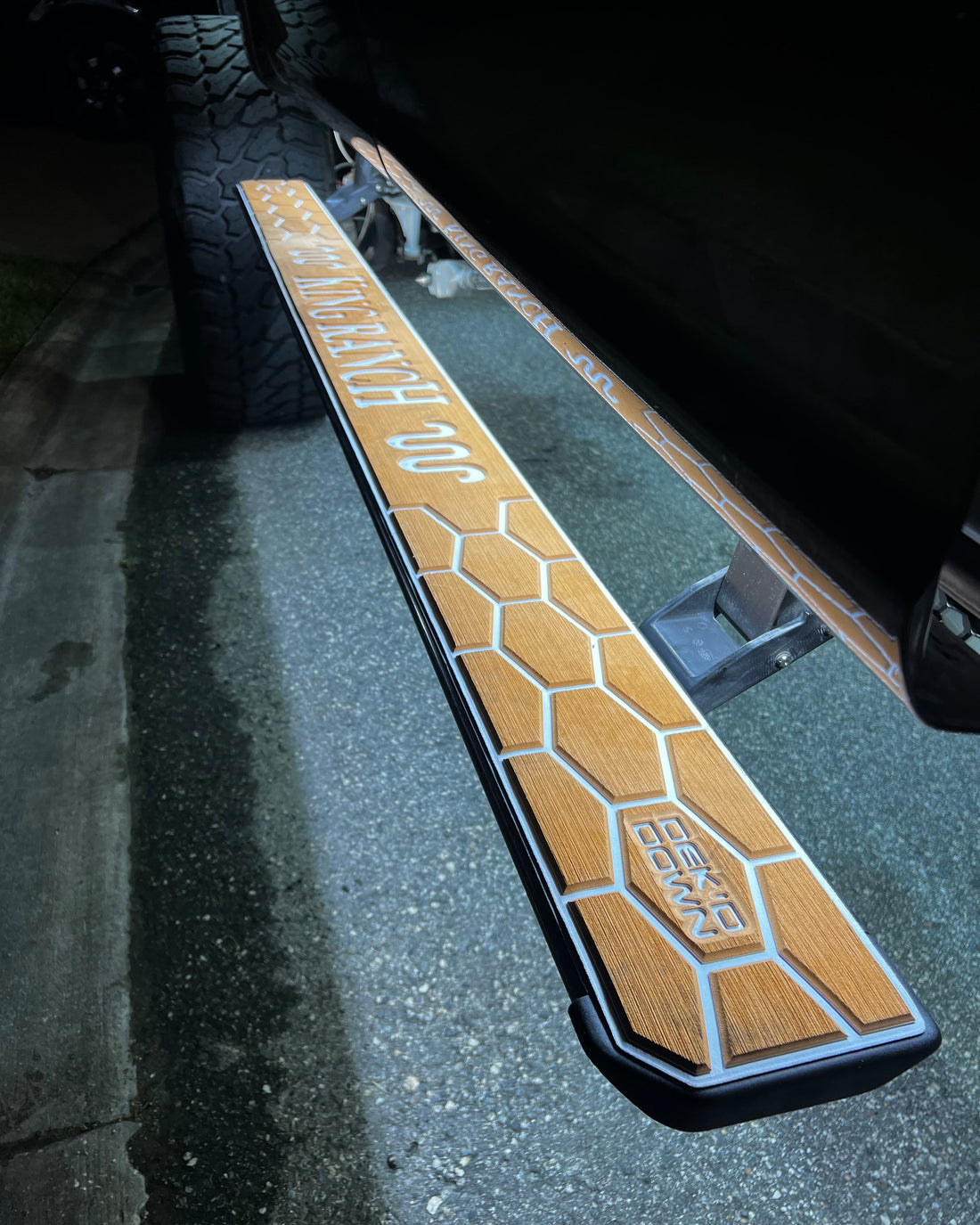 Bright LED Step Lights Kit for Ford Trucks - Enhanced Door Illumination