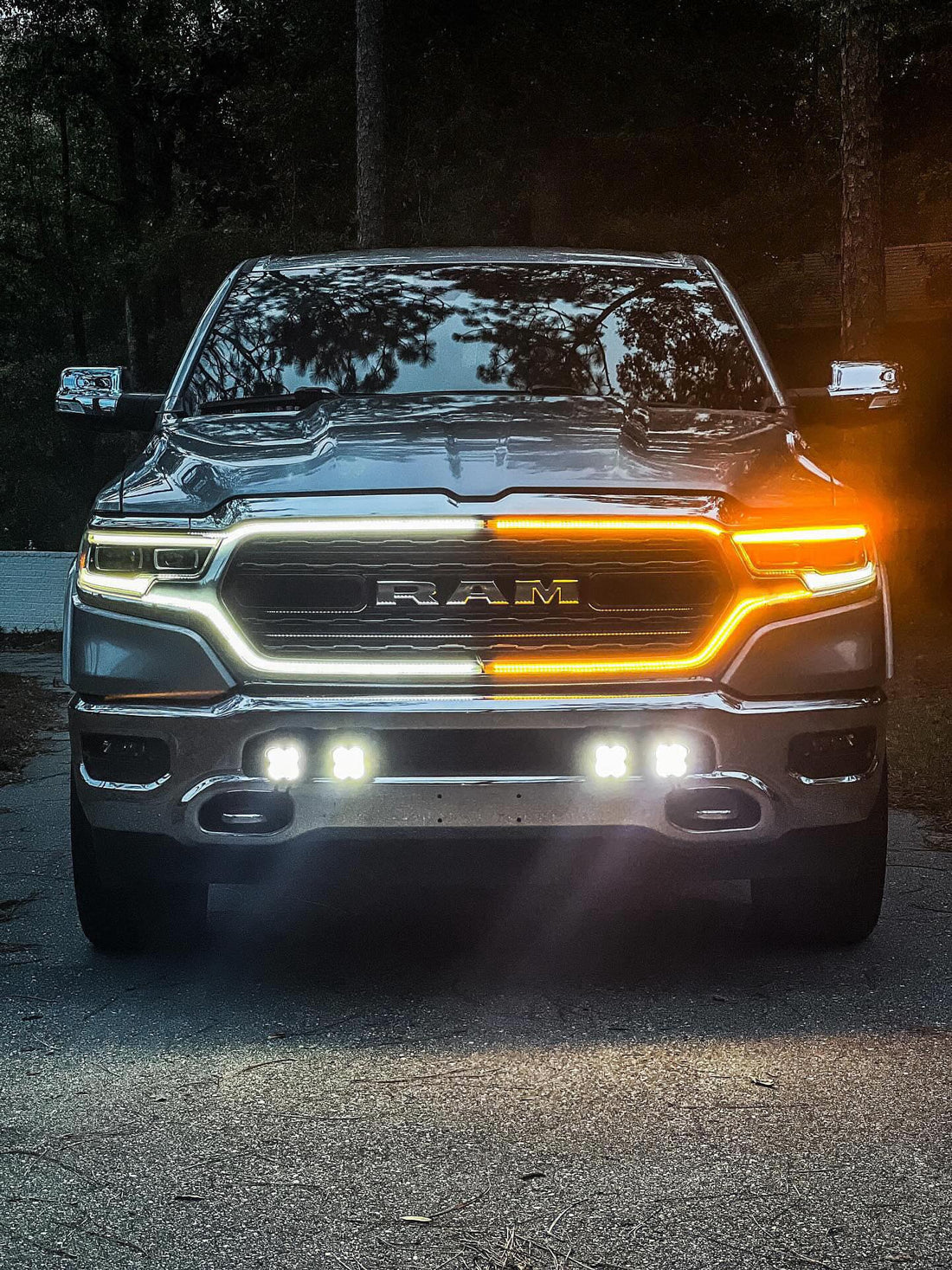Ram 1500 Sequential Switchback LED Grill Strips 2019-2024 Dynamic DRL
