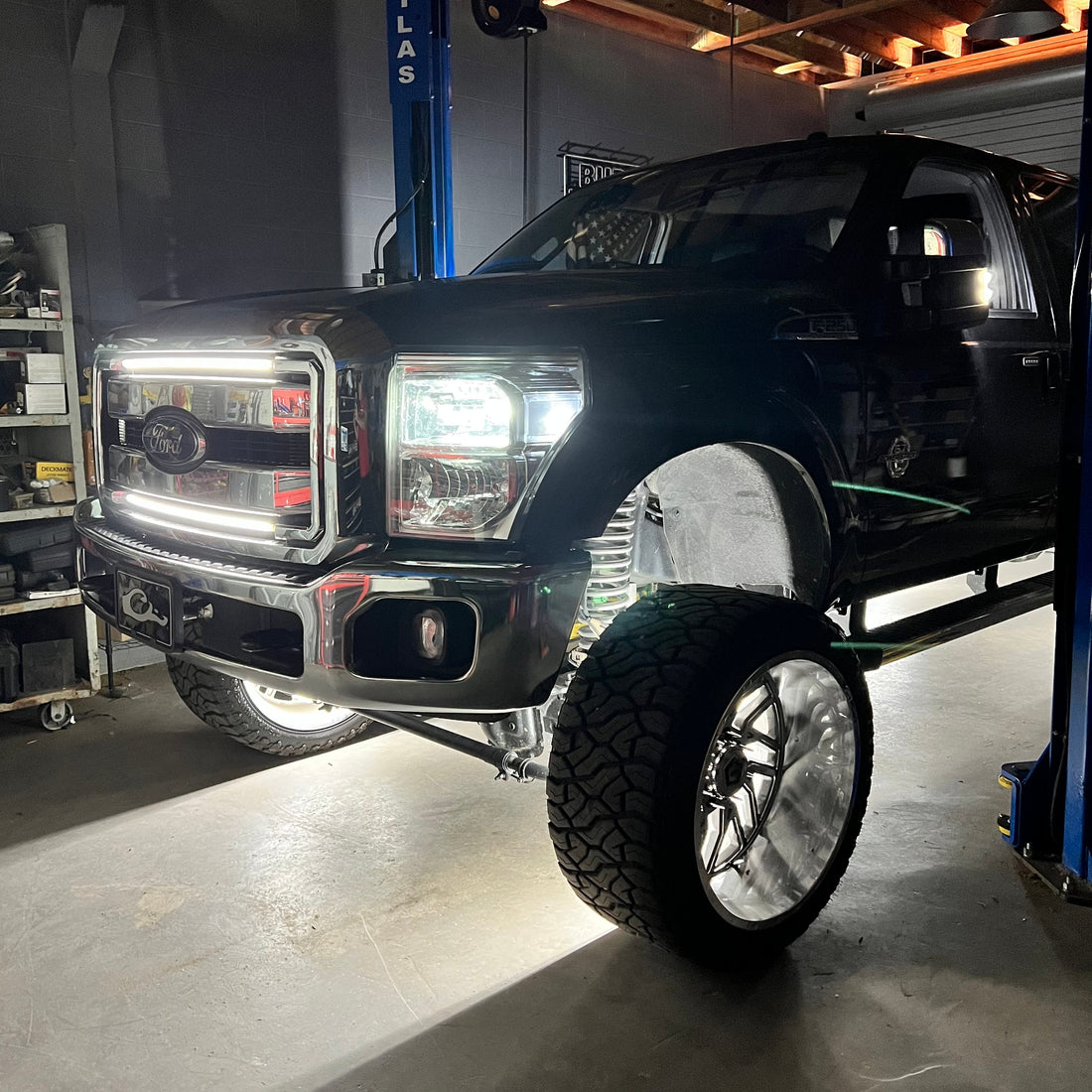 Premium Sequential Switchback LED Grill Bars for 2011-2016 Ford Super Duty