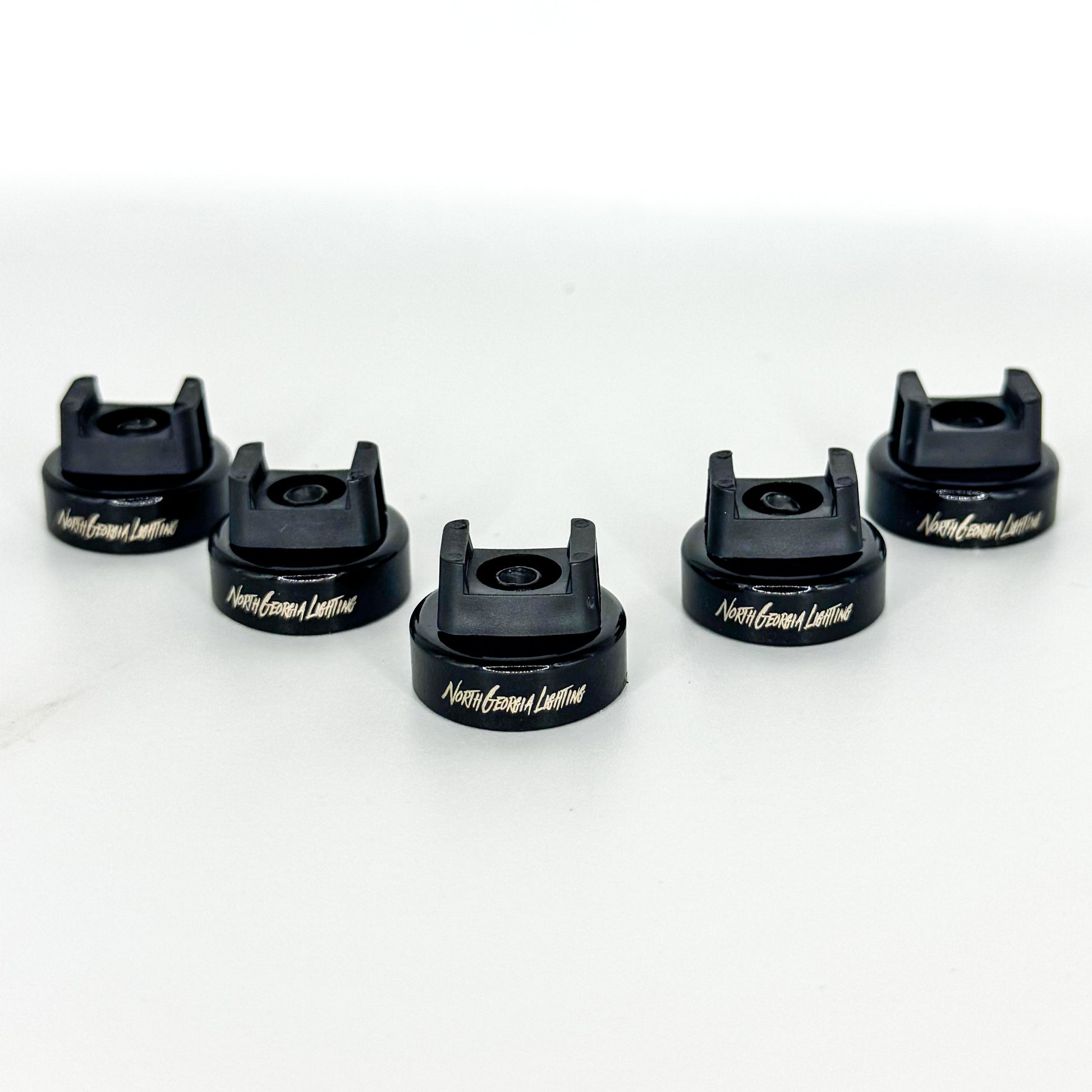 Heavy-Duty Magnetic Zip Tie Holders for Truck Wire Management - 5 Pack