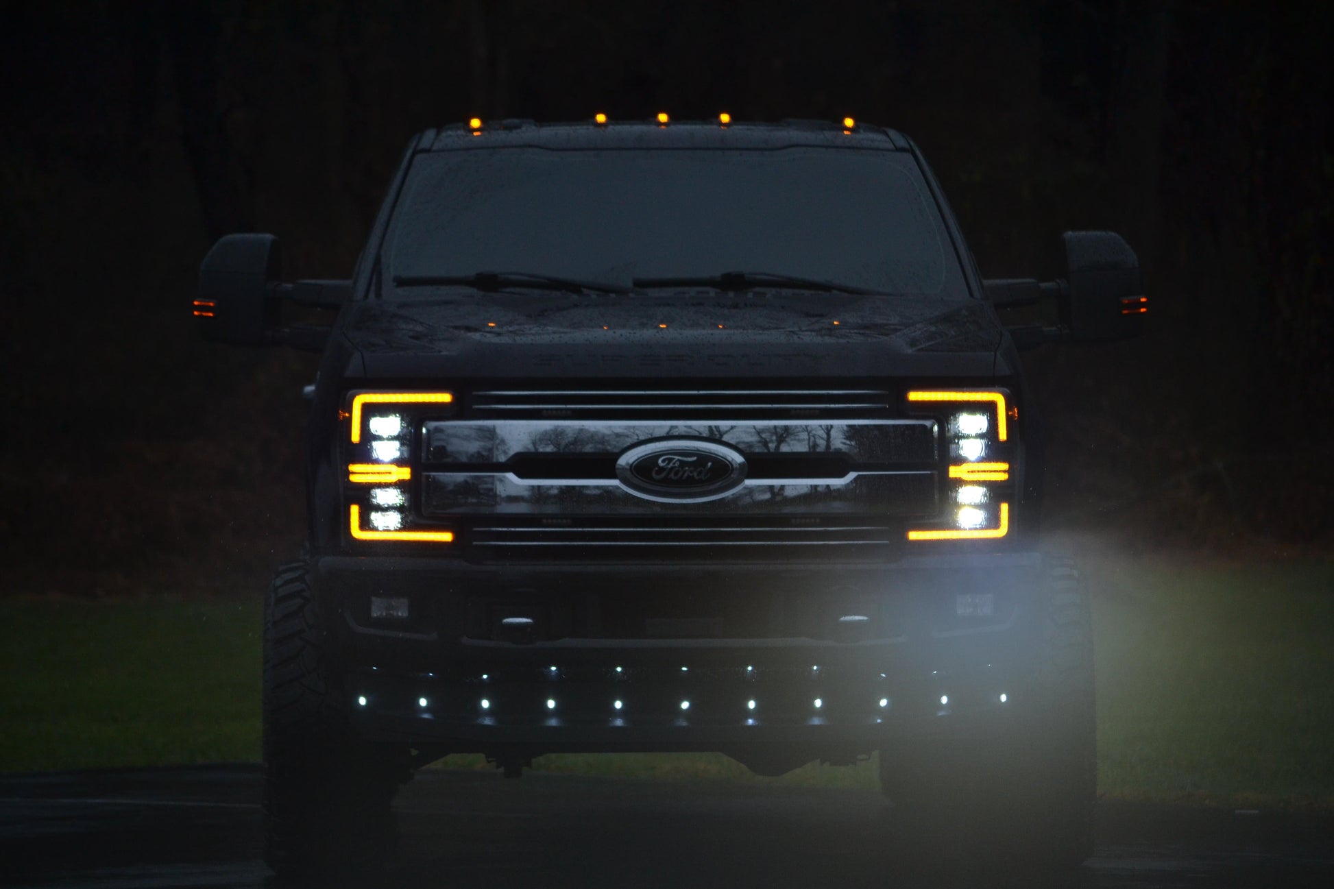 Premium Sequential Switchback Valance Lights Kit – 20-Piece Pure White Flowing LED
