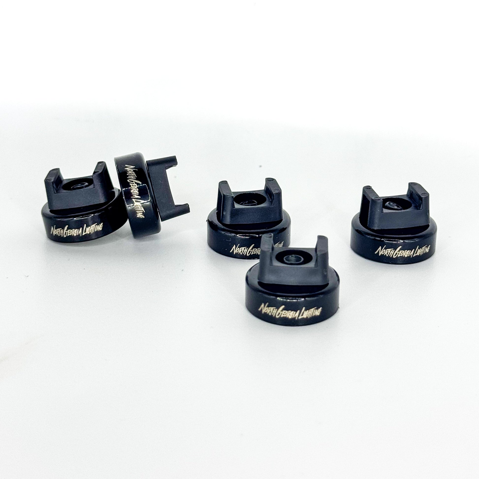 Heavy-Duty Magnetic Zip Tie Holders for Truck Wire Management - 5 Pack