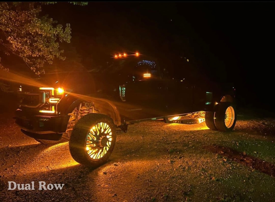 Dynamic Sequential Switchback LED Wheel Lights Kit with Startup Animat