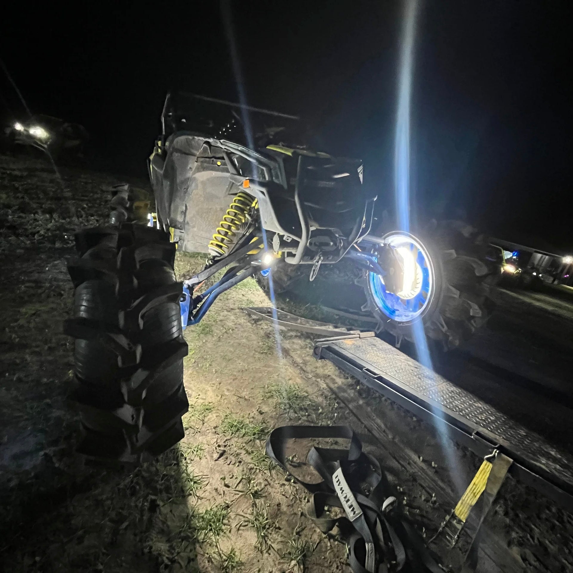 Universal ATV UTV Portal Lights - Submersible Pure White LED Strips