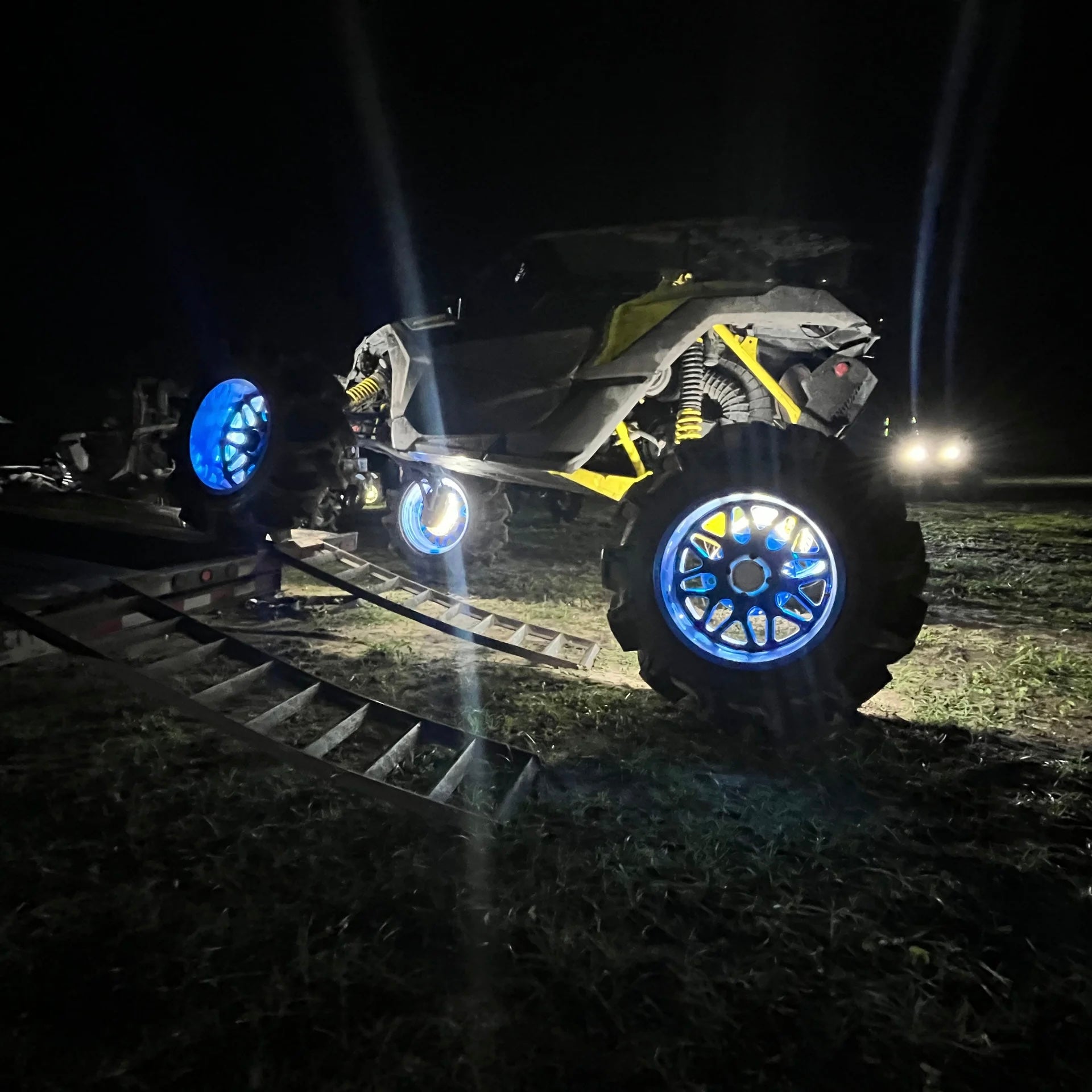 Universal ATV UTV Portal Lights - Submersible Pure White LED Strips