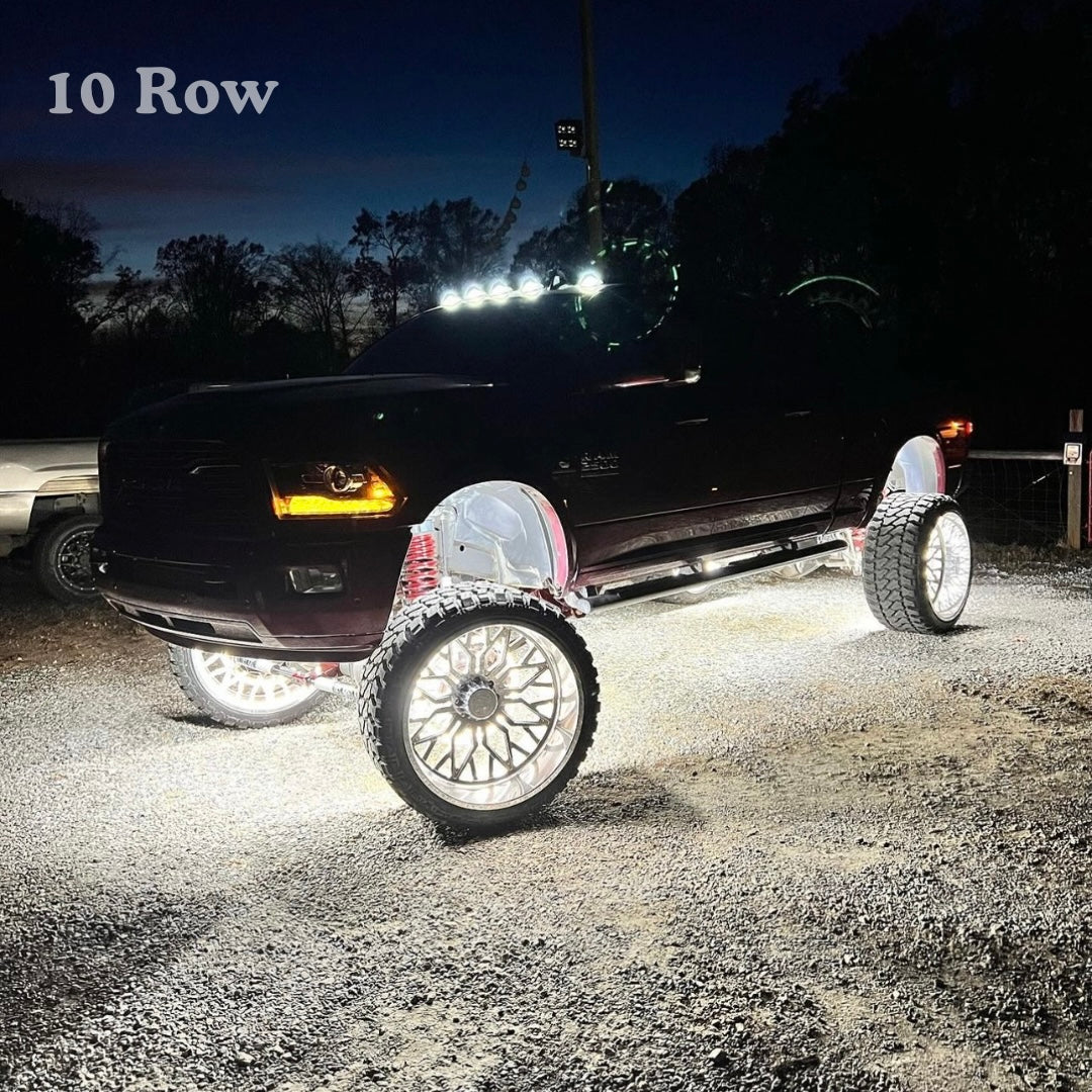 Extreme High Intensity Wheel Lights Kit for Trucks Cars SUVs Brightness