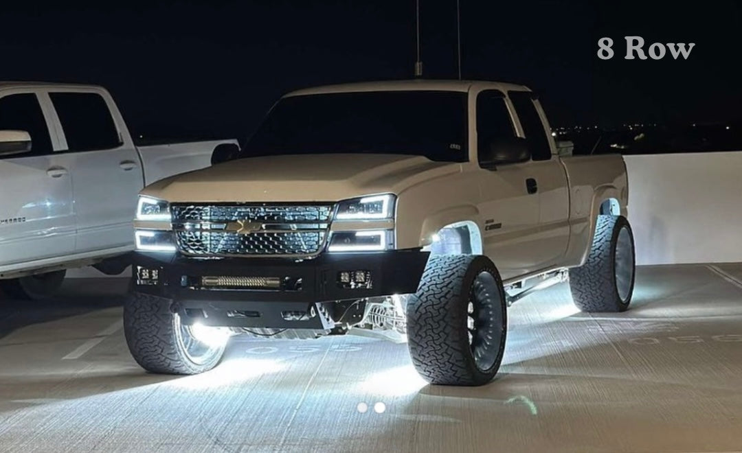 High-Intensity LED Wheel Lights: Ultra-Bright, Waterproof, Adjustable Car Kit