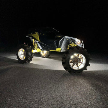 Universal ATV UTV Portal Lights - Submersible Pure White LED Strips