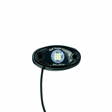 Ultra-Bright 9 LED Pure White Off-Road Rock Lights Kit for Vehicles