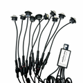 Premium Sequential Switchback Valance Lights Kit – 20-Piece Pure White Flowing LED