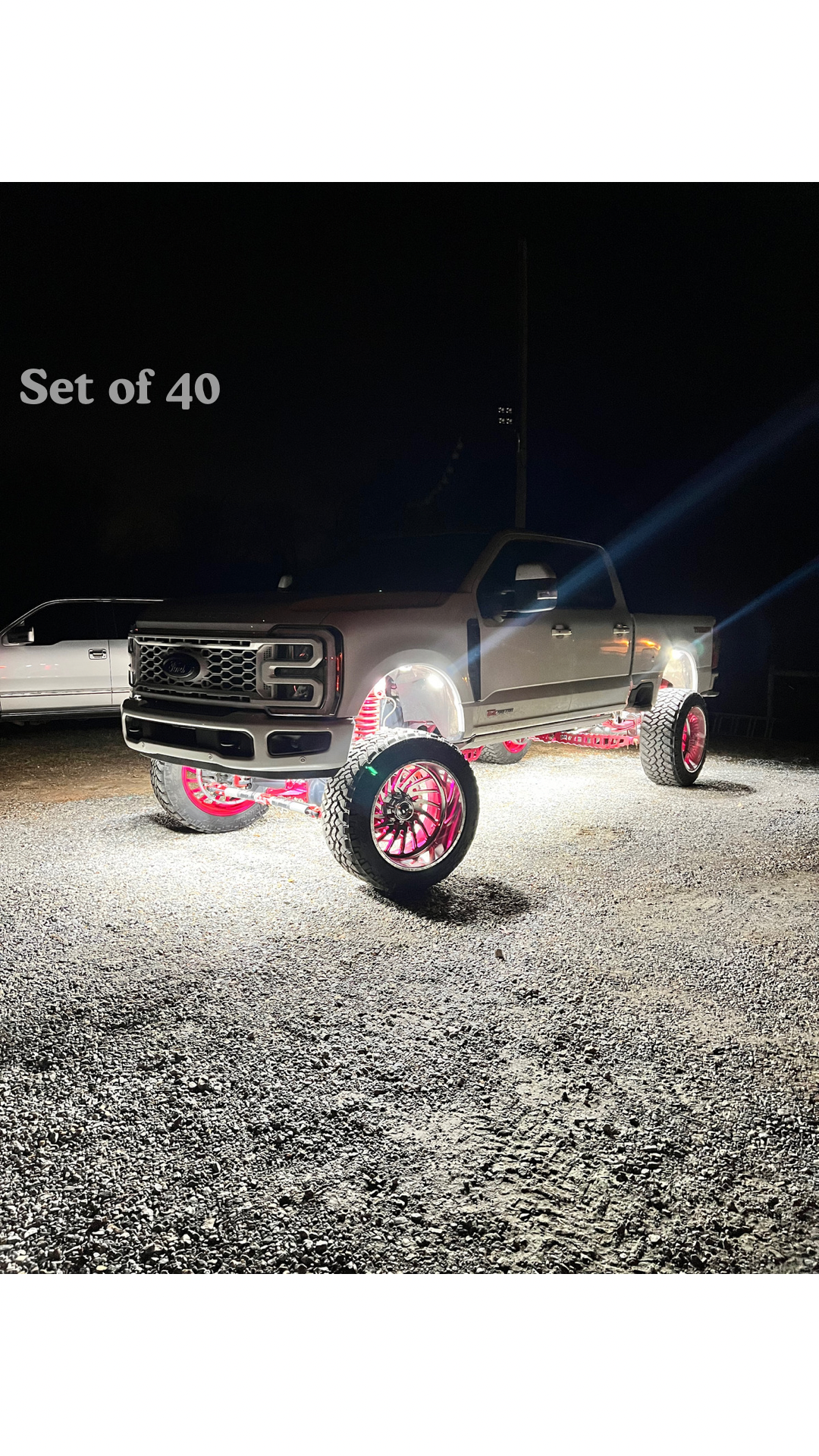 Ultra-Bright 150 LED Pure White Rock Lights for Off-Road Vehicles