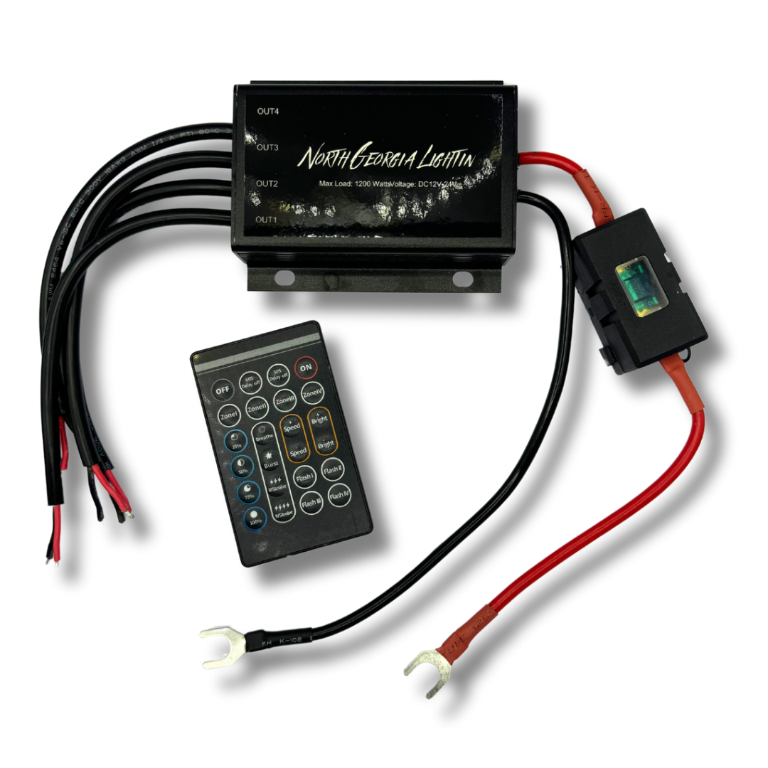 Advanced Wireless Remote Control for Vehicle Lighting Systems with Wig Wag