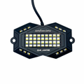 Magnetic 48 LED RGBW Rock Lights: Multi-Color Off-Road Truck Illumination