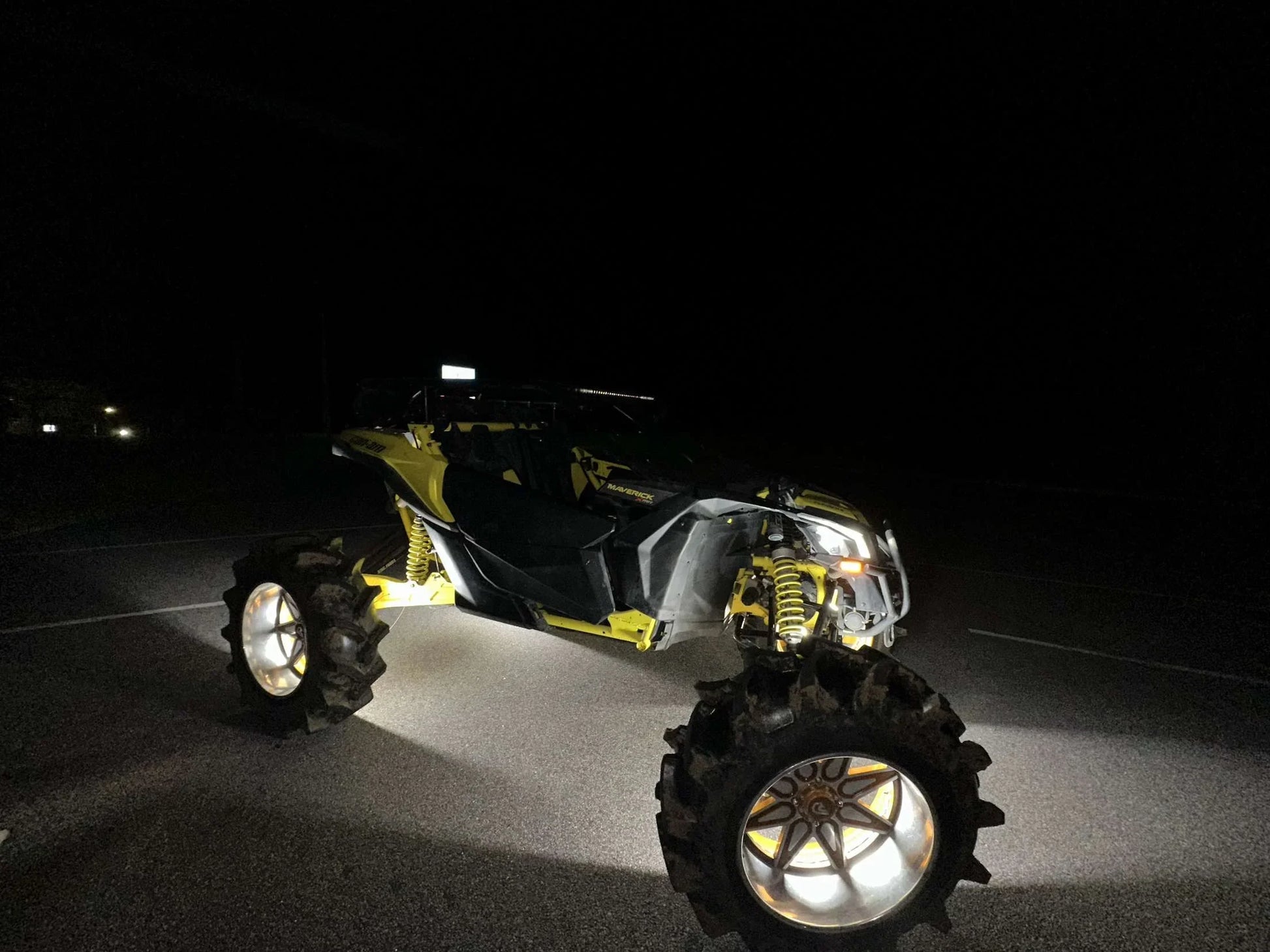 Universal ATV UTV Portal Lights: Waterproof Bright LED Strips for Off-Road Visibility