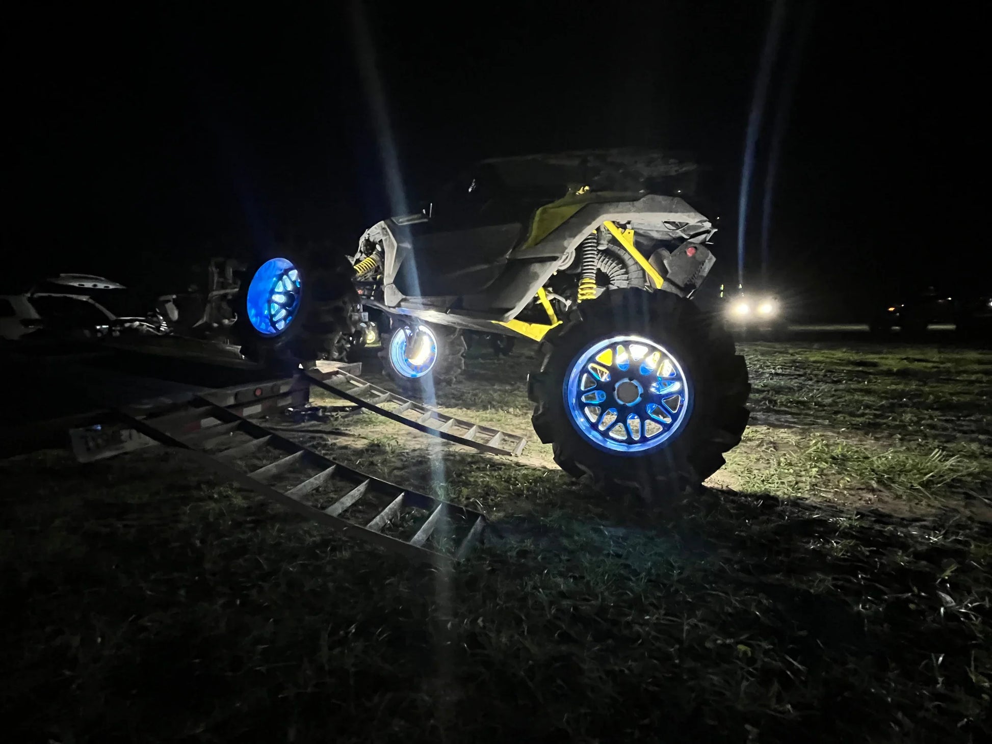 Universal ATV UTV Portal Lights: Waterproof Bright LED Strips for Off-Road Visibility
