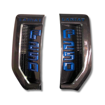 Illuminated LED Side Badges for 2017-2019 Ford Super Duty Trucks